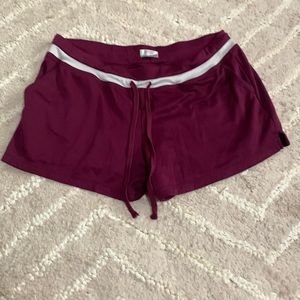 purple shorts
